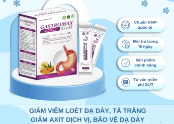 Gói Uống Giảm Đau Dạ Dày, Viêm Loét Dạ Dày, Tá Tràng, Khó Tiêu, Trào Ngược Dạ Dày GASTROMAX GELL Gia Phát Pharma